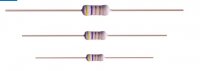 RXF 线绕熔断电阻1/4W,0.25W,1/2W,