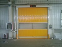   旭日塑料门帘 快速卷帘门 大连环照