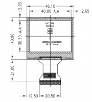 2.0寸a-Si TFT LCD液晶显示屏