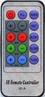 JRM007-15键红外遥控器