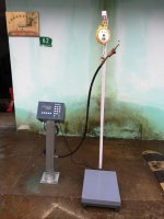 工业二氧化碳灌装秤汕头厂家，韶关150KG气体充装秤