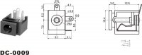 DC插座DC0090  DC插座DC0090贴片轻触