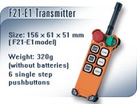 F21-E1电动葫芦遥控器价格报价