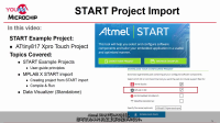 MPLAB® X中的AVR®入门4——导入Atmel START项目