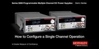 Series 2200 Programmable Multiple Channel DC Power Supplies