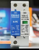 OBO V20-C/1+NPE普通型单相二线防雷器