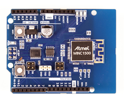 Arduino和Atmel联合发布Arduino Wi-Fi Shield 101扩展板