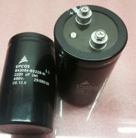 全新EPCOS电容器 450V2200UF电解电容