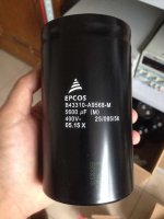 全新EPCOS电容器 400V5600UF电解电容